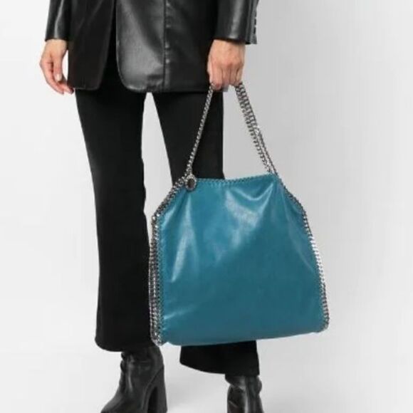 Stella‎ McCartney Falabella Shaggy Deer Foldover Tote - Picture 4 of 16